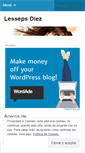 Mobile Screenshot of lessepsdiez.wordpress.com