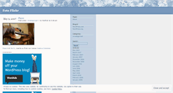 Desktop Screenshot of fotoflickr.wordpress.com