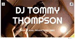 Desktop Screenshot of djtommythompson.wordpress.com