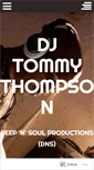 Mobile Screenshot of djtommythompson.wordpress.com