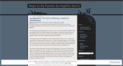 Desktop Screenshot of magicismypassion.wordpress.com