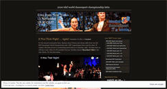Desktop Screenshot of idsfworldlatin.wordpress.com