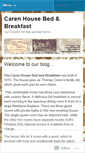Mobile Screenshot of carenhouse.wordpress.com