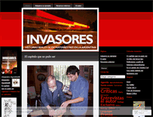 Tablet Screenshot of invasoresellibro.wordpress.com