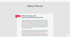 Desktop Screenshot of abbeytelecom.wordpress.com