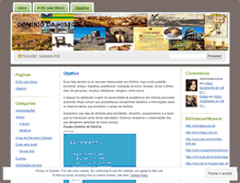 Tablet Screenshot of dominiodahistoria.wordpress.com
