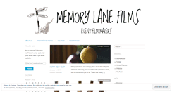 Desktop Screenshot of memorylanefilmsblog.wordpress.com