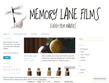 Tablet Screenshot of memorylanefilmsblog.wordpress.com