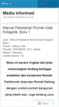 Mobile Screenshot of mediainformasiindonesia.wordpress.com