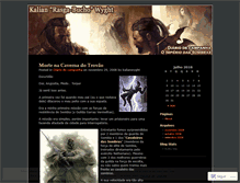 Tablet Screenshot of kalianwyght.wordpress.com