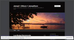 Desktop Screenshot of jamaallison.wordpress.com