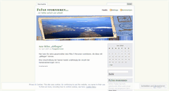 Desktop Screenshot of fluegestornieren.wordpress.com
