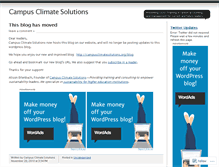 Tablet Screenshot of campusclimate.wordpress.com
