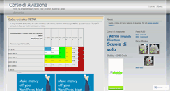 Desktop Screenshot of corsodiaviazione.wordpress.com