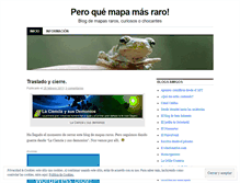 Tablet Screenshot of peroquemapamasraro.wordpress.com