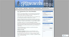 Desktop Screenshot of centreyogananda.wordpress.com