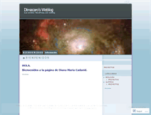 Tablet Screenshot of dimacaro.wordpress.com