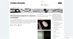 Desktop Screenshot of cristianalvarado.wordpress.com