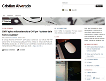 Tablet Screenshot of cristianalvarado.wordpress.com