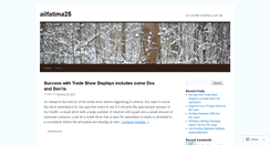 Desktop Screenshot of ailfatima25.wordpress.com