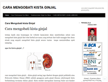 Tablet Screenshot of caramengobatikistaginjall.wordpress.com