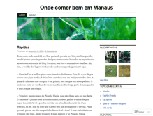 Tablet Screenshot of comabemmanaus.wordpress.com