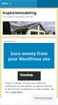 Mobile Screenshot of kopkeremodeling.wordpress.com