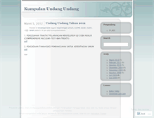 Tablet Screenshot of kumpulanhukum.wordpress.com
