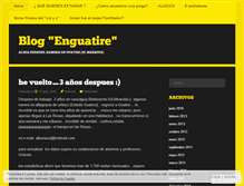 Tablet Screenshot of enguatire.wordpress.com