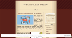 Desktop Screenshot of ouroborusbookservices.wordpress.com