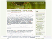 Tablet Screenshot of myalmostgreenlife.wordpress.com