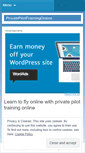 Mobile Screenshot of privatepilottrainingonlineus.wordpress.com