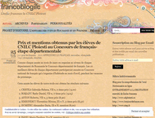Tablet Screenshot of francoblogilc.wordpress.com