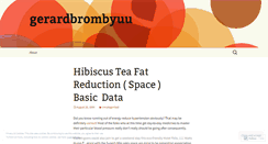 Desktop Screenshot of gerardbrombyuu.wordpress.com