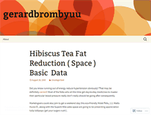 Tablet Screenshot of gerardbrombyuu.wordpress.com