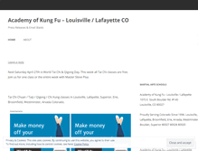 Tablet Screenshot of louisvillelafayettecoloradomartialarts.wordpress.com