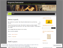 Tablet Screenshot of diogenesfreeholder.wordpress.com