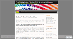 Desktop Screenshot of firstnightww.wordpress.com