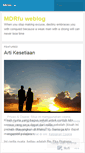 Mobile Screenshot of mdrfu.wordpress.com