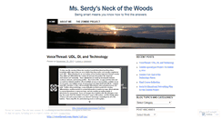 Desktop Screenshot of msserdy.wordpress.com