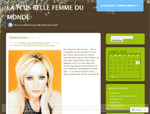 Tablet Screenshot of laplusbellefemmedumonde.wordpress.com