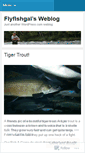 Mobile Screenshot of flyfishgal.wordpress.com