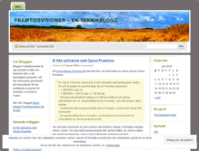 Tablet Screenshot of framtidsvisioner.wordpress.com