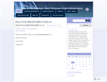 Tablet Screenshot of fosseijabodetabek.wordpress.com