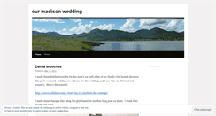 Desktop Screenshot of ourmadisonwedding.wordpress.com