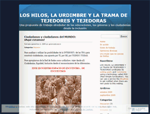 Tablet Screenshot of generoyeducacion.wordpress.com