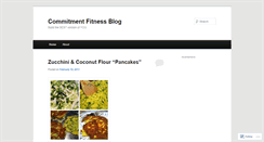 Desktop Screenshot of commitmentfitness.wordpress.com