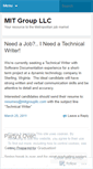 Mobile Screenshot of mitgroupllc.wordpress.com