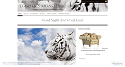 Desktop Screenshot of logisticsmonster.wordpress.com