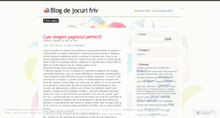 Desktop Screenshot of friv250.wordpress.com